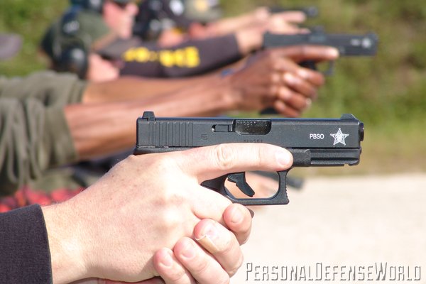 Every Palm Beach Sheriff’s Office  Glock 22 and Glock 23 has the PBSO star on the slide and a micro-etched groove in its barrel to ensure that every bullet fired can be matched to a specific weapon.