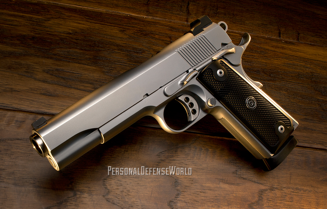 The Guncrafter Industries 50GI Model No.1, or M1, 1911 models, is perhaps the ultimate fight-stopper.