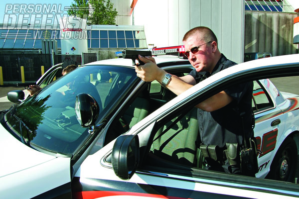 In emergency situations, there is no pistol faster into action than the GLOCK. Easy manipulation is critical in situations where the officer’s task attention is divided.