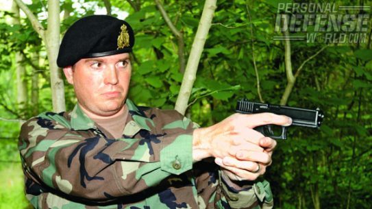 Luxembourgian soldiers began using GLOCK pistols in 2008. The widespread military use of GLOCK pistols, along with the many desirable features of the GLOCK design, undoubtedly played an important role in the selection of GLOCK by the Luxembourg Army.