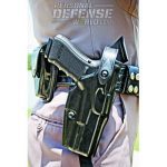 This Safariland SLS security holster works for GLOCK 37 Gen4s, available for troopers who don’t feel they need to carry their sidearm with a pre-mounted light.