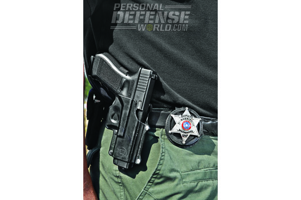 GLOCK’s durable finish withstands the harsh elements of Eastern Texas—a primary factor in its selection by the Nacogdoches County Sheriff’s Office.