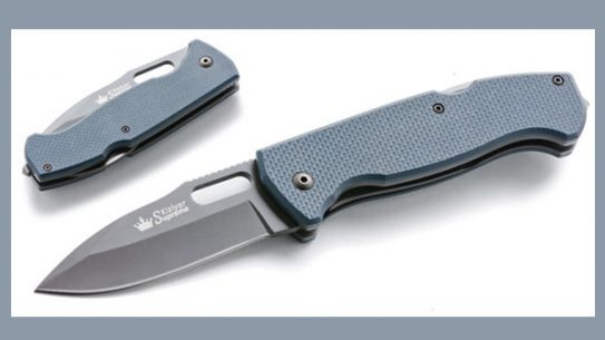 Kizlyar Supreme UTE 440C Gray Titanium Knife