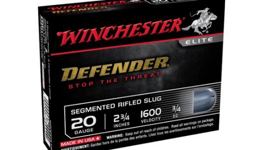 Winchester's Defender 20-Gauge Slug