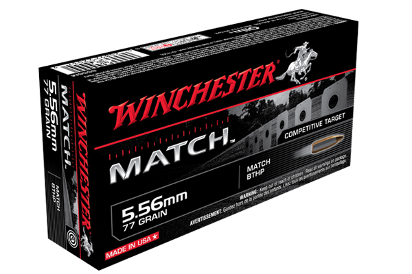 Winchester Match 5.56 mm Ammo