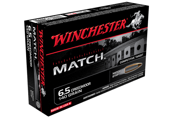Winchester Match 6.5 Creedmoor Ammo