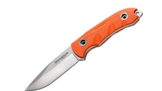 Boker Magnum Orange Fix Blade Knife