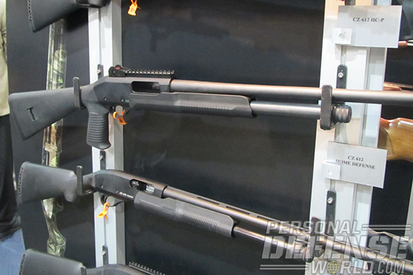10 New Tactical Shotguns For 2014 | CZ612 Pistol Grip
