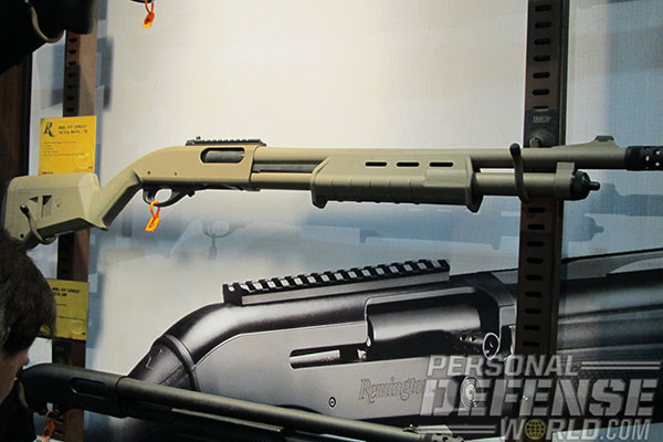 10 New Tactical Shotguns For 2014 - Remington 870 Magpul FDE