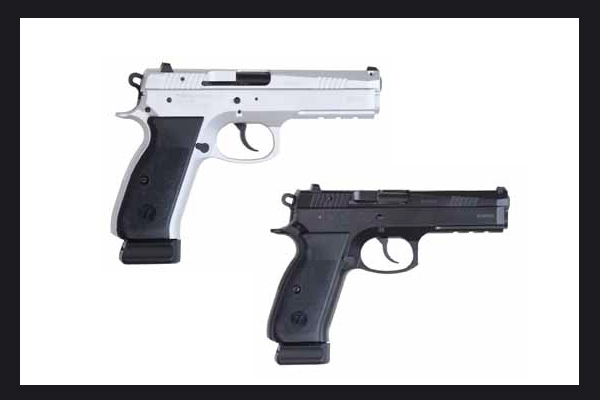 TriStar P-120 9mm Pistols | Chrome and Black Cerakote