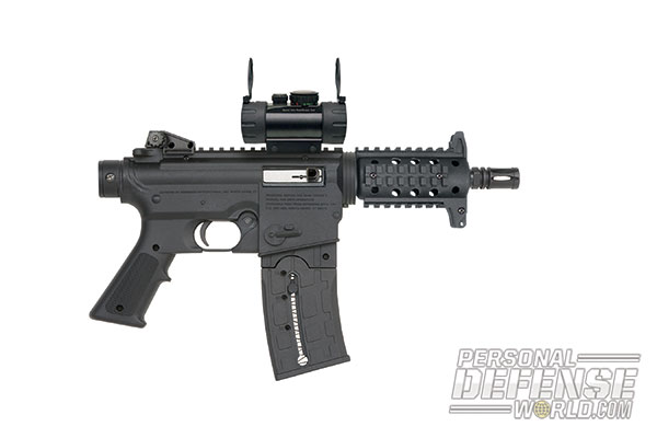 27 New Rifles for 2014 - Mossberg 715P Red Dot Combo 22LR Pistol
