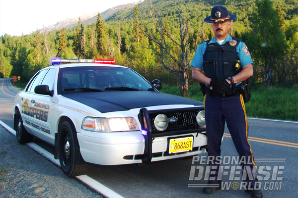 Alaska State Troopers and Their Glock 22 Gen4 | Trooper Jesse Lopez, stationed in Palmer, Alaska, patrols the Mat-Su Valley and answers calls for everything from marital disputes to vehicle crashes to moose on the roads!