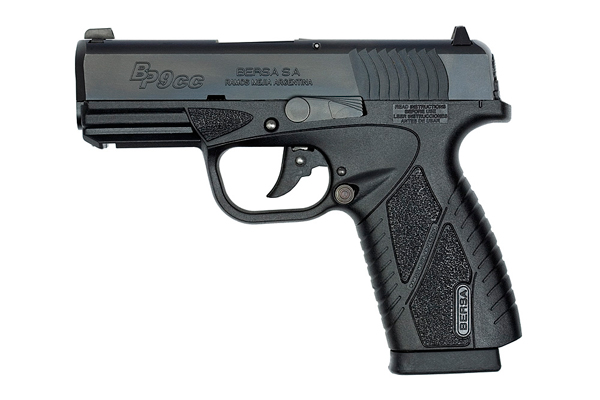 Bersa BP 9 Concealed Carry Pistol 9mm Black Matte