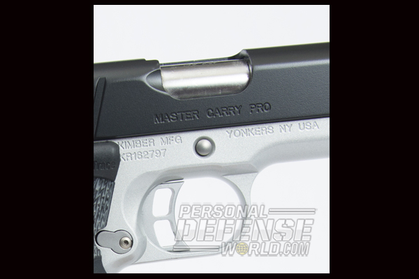 Kimber Master Carry Pro .45 ACP Handgun Trigger