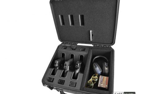 CaseCruzer's Universal Shooting Range 3 Pack Handgun Case