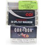 CCI 38 SPL/357 Magnum & CorBon DPX