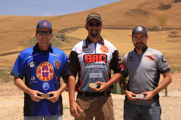 Rich Wolfe, Neil Hogue and Todd Crow Won at the 23rd Annual International Revolver Championship. (Photo: Facebook)