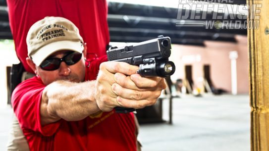 Sergeant Jim Crist, range-master for the Norfolk Police Department, led the efforts to transition to the GLOCK 21 .45 AUTO.