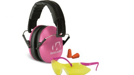 Walker's Game Ear: Pink muff / glasses Passive Combo