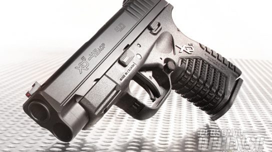 Initially released in 9mm, Springfield’s 4.0” XD-S is now chambered in .45 ACP, combining big-bore power with the 4.0’s longer barrel to create a powerful, accurate yet easily concealable CCW package.