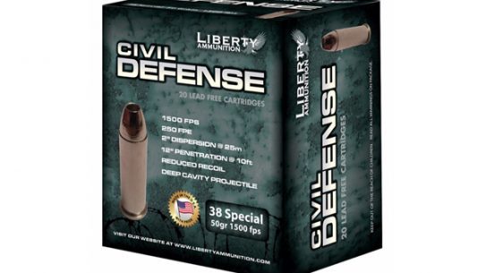 liberty ammunition, ammo, civil defense, .38 special