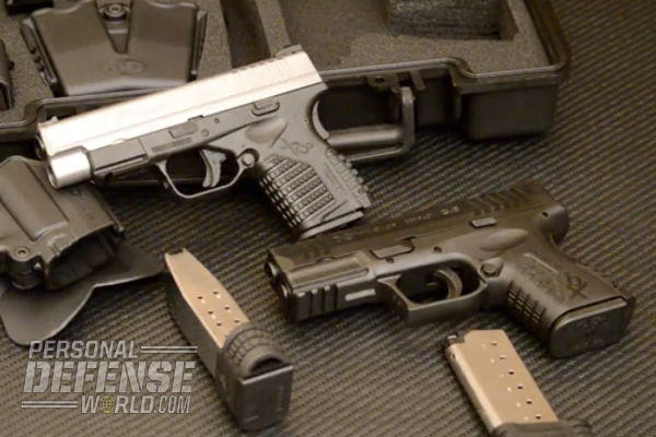 Dennis Adler pits the XD(M) 3.8 Compact and XD-S 4.0 against one another on the range.