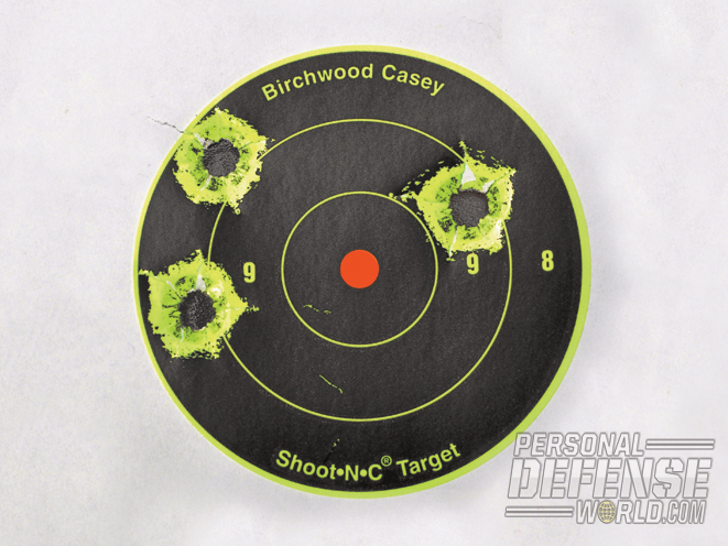 At 25 yards, the Colt Combat Elite .45 delivered groups as tight as 1.29 inches.