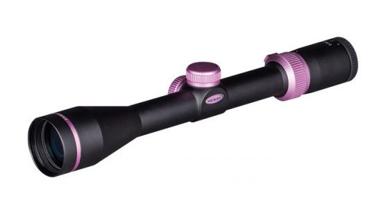 Weaver Kaspa 3-9x40mm Scope with Pink Accents