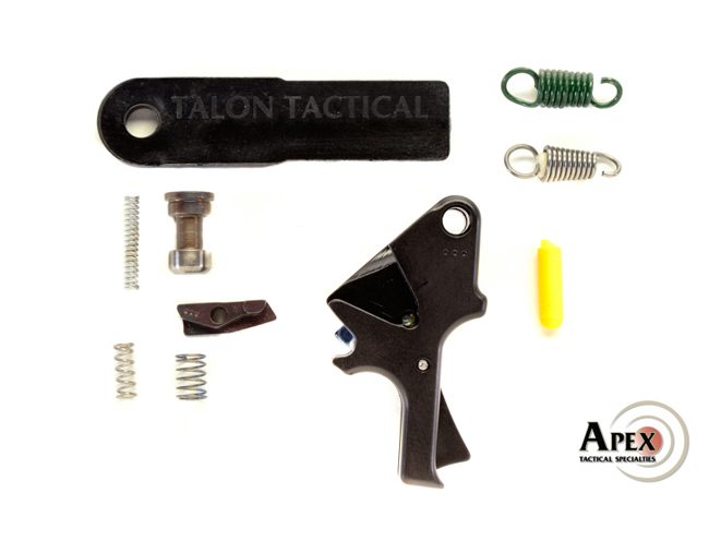 Apex Tactical's Flat-Faced Forward Set Sear & Trigger Kit, apex tactical