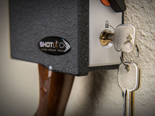Shotgun Solo-Vault with 200M Mechanical Lock, shotgun solo-vault, shotLock