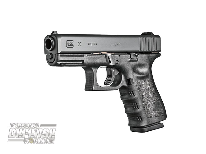 Glock 2015 buyers guide .45 G.A.P G38 Gen3
