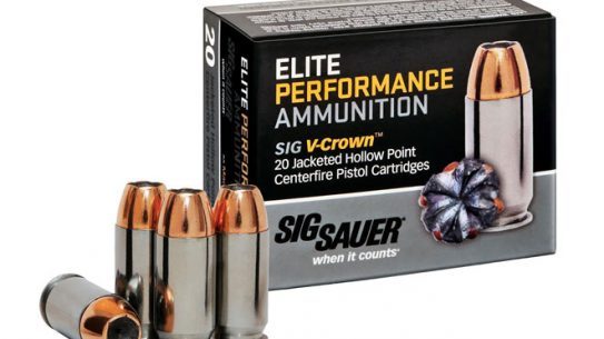Sig Sauer Elite Performance Ammunition, sig sauer, elite performance ammunition