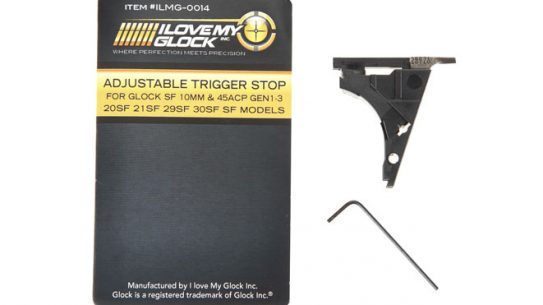 I Love My Glock's Adjustable Trigger Stop, i love my glock, adjustable trigger stop