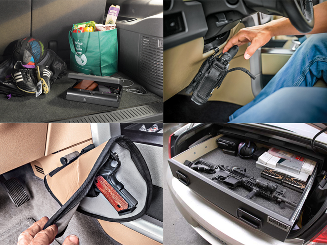 gun safe, gun safes, safes, safe, holsters, holster mounts, holster, vehicle holster, gun safe car, truckbunker