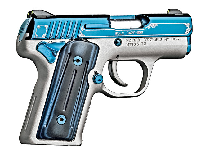 combat handguns, combat handguns products, combat handguns june 2015, kimber solo sapphire