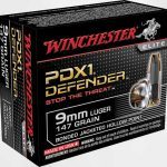self-defense ammo, self-defense ammunition, ammo, ammunition, winchester pdx1 defender