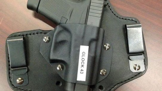 kinetic concealment, glock 43, glock, glock 43 holster, glock 43 holsters