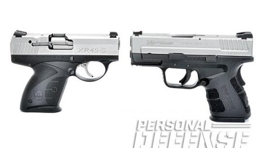 concealed carry, concealed carry handguns, pistols, handguns, boberg xr45-s, springfield xd mod.2