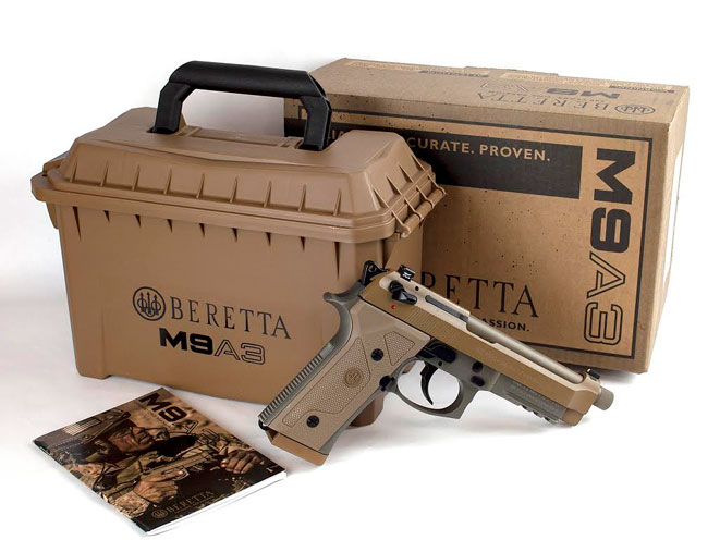 Beretta M9A3, M9A3, M983 handgun, M983 pistol