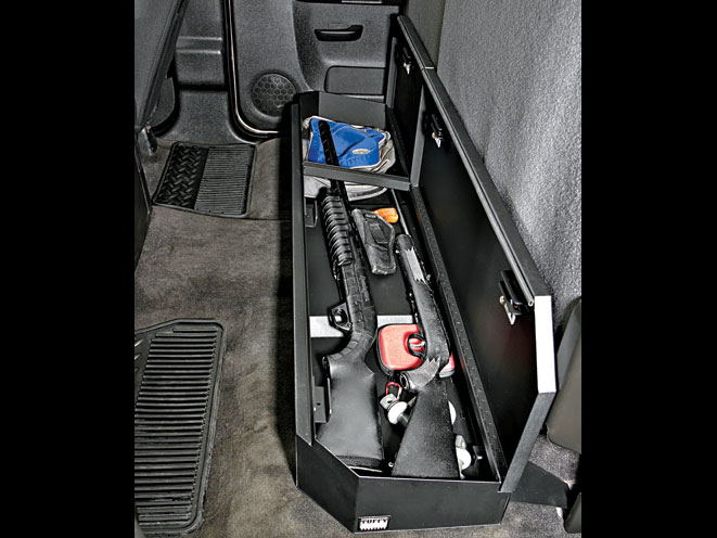 Tuffy Security Products Under Rear Seat Lockboxes, tuffy security products