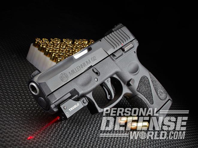 pistol, pistols, compact pistol, compact pistols, pocket pistol, pocket pistols, Taurus PT-111 Millennium G2