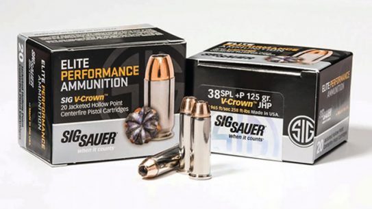 sig sauer, sig sauer elite performance ammunition, elite performance ammunition