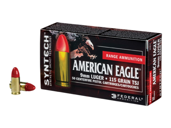 federal premium ammunition, federal american eagle, syntech ammo