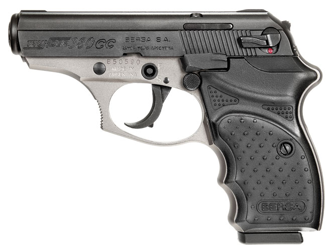 pistol, pistols, concealed carry, concealed carry pistol, concealed carry pistols, pocket pistol, pocket pistols, Bersa Thunder 380 CC