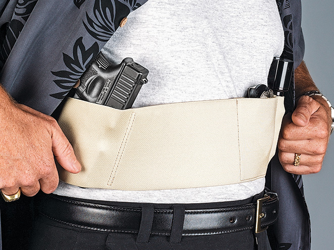 holster, holsters, concealed carry, concealed carry holster, concealed carry holsters, Galco UnderWraps Belly Band