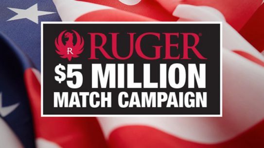ruger, nra, nra-ila, $5 million match campaign