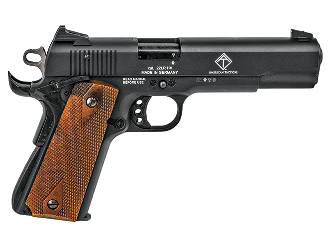 rimfire, rimfires, rimfire pistol, rimfire pistols, American Tactical GSG 1911 .22