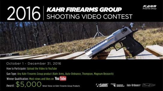 kahr firearms group, kahr youtube shooting contest