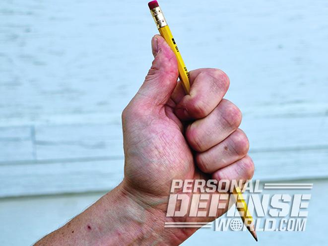 improvised weapons pencil