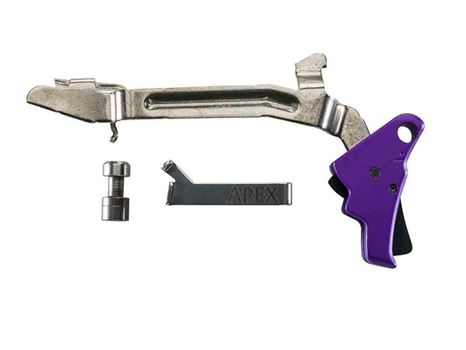 apex tactical specialties Purple Anodized Triggers